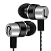 Produktbild fish 3,5-mm-Metall In-Ear-Kopfhörer Stereo Bass-Freisprecheinrichtung anrufen Wired Earbuds Eingebautes Mikrofon-Kopfhörer-Kopfhörer