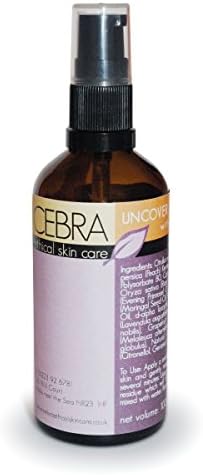Cebra ethical skincare - Uncover Me Mild Vegan Cleansing Oil - 100 ml - Suitable for All Skin Types Including Blemishes - Contains Essential Oils - Hot Cloth Method - Leaves Skin Clean and Soft