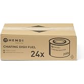 HENDI Chafing Dish Fuel Paste 24 x 200 g | Soot-free and odourless, burn time approx. 3 hours