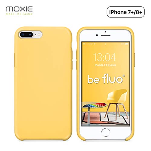 MOXIE - Carcasa para iPhone 7 Plus y 8 Plus, Compatible con Apple iPhone 8 Plus Apple iPhone 7 Plus Recharge Sans Fil Chargeur Sans Fil Chargeur à Induction