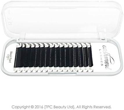 CASHMERE LASHES® BLACK PEARL Luxury Semi Permanent Individual Eyelash Extensions (0.20 B MIX)