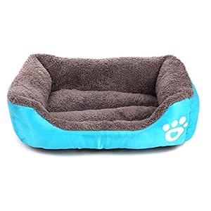 Tick Tocking Cama para Perros, sofá para Mascotas, Alfombrilla Grande para Cachorros, Gatos, Nido, cálida, Suave, acogedora, cojín para Camas de Perro para Perros medianos