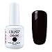 Elite99 Gelpolish Soak Off UV LED Gel Nail Polish Lacquer 15ml Dark Purple (1351)