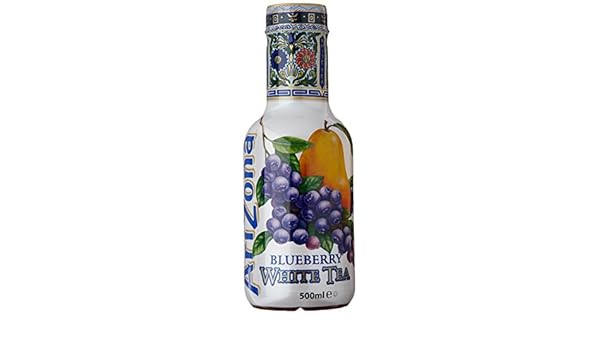 Résultat de recherche d'images pour "1 boisson au thé AriZona Tea Blueberry White Tea"