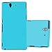 Produktbild Cadorabo Hülle für Sony Xperia Z - Hülle in Jelly HELL BLAU – Handyhülle aus TPU Silikon im Jelly Design - Silikonhülle Schutzhülle Ultra Slim Soft Back Cover Case Bumper