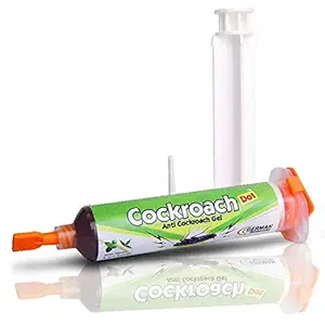 Cockroach dot Roach Control Anti Cockroach Gel with Neem Extract (40gram, Gel Bait with Easy to Use Injection), Pack of 1