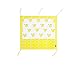 Vine Nursery Baby Cot Tidy Organiser for Cot Bed Baby bed Pouch Storage Bag Multifunction hanging Diapers Organiser 55*60CM (Crown Pattern)