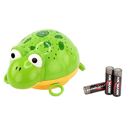 ANSMANN Sternenlicht Frosch LED Nachtlicht Sternenhimmel Projektor Einschlafhilfe für Kinder Babys Stimmungslicht Orientierungslicht Nachttisch Beleuchtung – geprüfte Materialien - 12