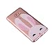 Galaxy J5 Prime Case Cover with Free Black Stylus Pen,Leeook Luxury Elegant Beautiful Cute Funny Pink Bunny Rabbit Electroplate Plating Frame Crystal Soft Gel Silicone TPU Case Cover Bumper for Samsung Galaxy J5 Prime