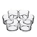Produktbild 6x Mini Teelicht Glas / Teelichthalter TAMIO, klar, 3,5cm, Ø 5cm - Dessertglas / Deko Kerzenglas - INNA Glas