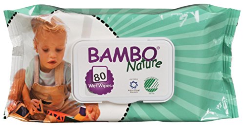 Abena Bambo Nature Wet Wipes 80 Pieces