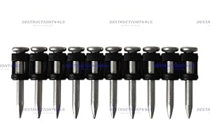 DESTRUCTIONTOOLS INDUSTRIAL CUTTING TOOLS 1000x Chiodi 25mm - per Spit Pulsa 700, 27, 40, 65 & 800 - C6/25