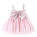 Produktbild Mädchen Kinderkleidung,BeikoardKindertag GeschenkKleinkind Kinder Baby Mädchen Sleeveless Bowknot Kleidung Party Prinzessin Kleider Harness Prinzessin Kleider (90, Rosa)