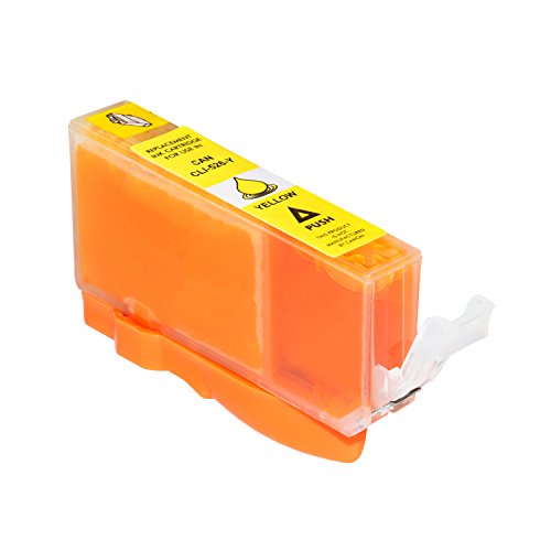 20 Patronen MIT CHIP kompatibel zu PGI-525BK , CLI-526C , CLI-526M , CLI-526Y und CLI-526BK - 8