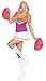Produktbild Cheerleader Kostüm für Damen - Pink Gr. L