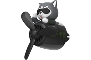 ISAKEN Cartoon Bär Pilot Auto Lufterfrischer, Auto duft Innenraum Automotive Air Outlet Vent Clips Sensemann Auto Diffuser Auto Parfüm Aromatherapie Innenraum Zubehör Totenkopf Deko