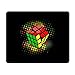 Produktbild Mouse Pad Colorful Magic Cube Rectangle Rubber Mousepad Length 8.66 Width 7.09 inch Gaming Mouse Pad with Black Lock Edge