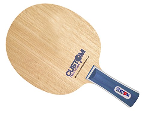 Preisvergleich Produktbild Custom Table Tennis Pro blau Carbon Offensive Klinge