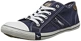 Basic-Look MUSTANG Herren 4058-305-800 Sneaker, Blau (Dunkelblau 800), 44 EU