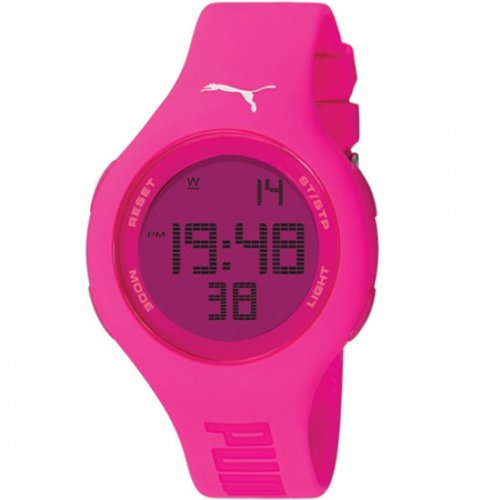 Puma Damen-Armbanduhr Digital Loop Neon Pink Quarz A.PU910801002 Puma Damen-Armbanduhr Digital Loop Neon Pink Quarz A.PU910801002