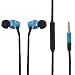 Produktbild Kopfhörer Premium in-Ear Headset 3,5 mm mit Lautstärkeregler blau
