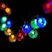Produktbild H&D Youngsun® 40er LED Solar Lichterkette Globe 7,85 Meter Außen Innen Outdoor Garten Kugel Party Fest Deko Weihnachten Hochzeit Beleuchtung bunt