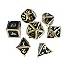 Produktbild SinceY rpg würfel polyedrische würfel, Outlet New Font Für Dungeons & Dragons 7pcs / set Innovative RPG Würfel D & D Metal Dice Set