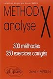 voir fiche du jeu MéthodiX Analyse 300 Méthodes 250 Exercices Corrigés