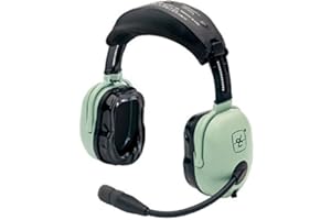 David Clark - Cuffie David Clark H20-10: Double Jacks Aviation, Passivo, cavo dritto