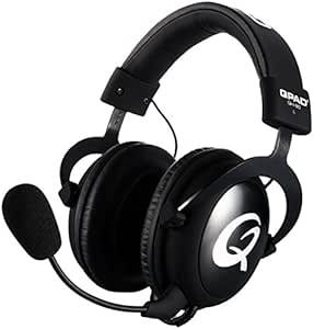 QPAD QH-90 Pro Gaming Hi-Fi Headset, Closed, Black