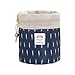 Produktbild Pawaca Runden Kulturbeutel Kordelzug kosmetiktasche, Tragbare Fass Kosmetiktasche Reiseutensilien Frauen Kosmetische Reisetaschen Wasserdicht Makeup Tasche Organizer (White feather)