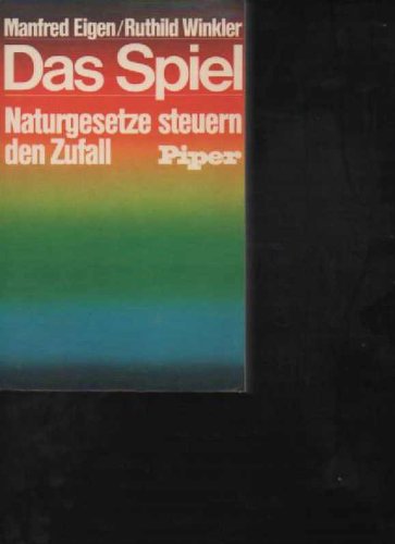 Eigen Das Spiel - Naturgesetze steuern den Zufall, Piper, 405 Seiten, Stempel auf Vorsatz