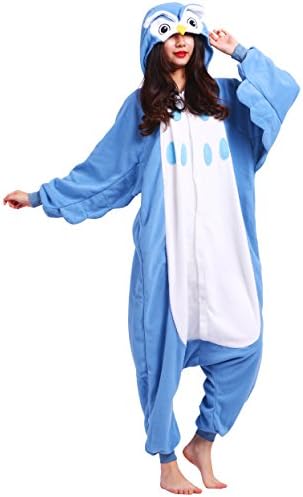Unisex Adult Pajamas Animal Cosplay Owl Suitable For height 140-187cm