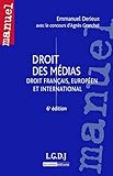 Droit des médias, 6ème édition