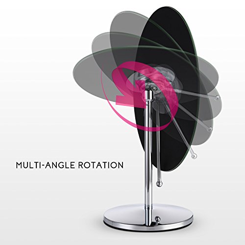 Miusco TabletopMakeupKosmetik Spiegel, Oval, 9.8×6.3 Zoll - 5