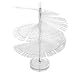 Produktbild TOOGOO Pro Spirale Faecherform Staender Halter fuer 120 stueck Falsche Nagel Kunst Polnischen Bord Spitze Stock