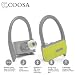 Produktbild Bluetooth Kopfhörer 4.1 +EDR COOSA ture wireless TWS Kopfhörer Bluetooth mini sport drahtloser Stereo Ohrhörer in Ear wireless Headset AptX ANC Technologie IPX 4 Wasserdicht Lange Standy kompatibel mit iOS und Android Geräten,geeignet für Jogging Fitness Workout (Grün)