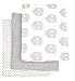 Jollein 536-848-64918 Hydrophilic Wash Cloth (Grey)
