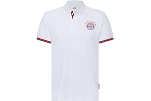 FC Bayern München Poloshirt Logo Herren Rot