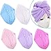 Produktbild SIQUK 5 Stück Haartrockentuch Turban Handtuch Hair Wrap Trockentuch Quick Dry Microfiber Haar Twist Handtuch Kopf Wickeln Wrapped Bath Cap für Frauen Girl
