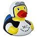 Produktbild HC-Handel 919015 Vinyl Badeente Biker Gummiente 8 cm