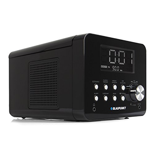 BLAUPUNKT CDR 10 BK CD Uhrenradio (UKW, AMS, Dimmbares Display, Snooze, AUX-In) schwarz - 2