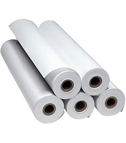 Rotoli Carta Per Plotter 61cm X 50mt - Bianca 90gr, Confezione Da 4 - Foto 4