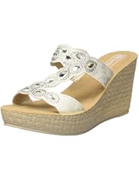 Inblu CE000041, Zuecos de Cuña Mujer