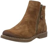 Zierreißverschluss Rieker Damen 97890 Kurzschaft Stiefel, Braun (Reh 24), 39 EU