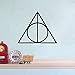 Produktbild Wandaufkleber Kinderzimmer Wandtattoo Wohnzimmer Film Harry Potter Heiligtümer des Todes Wandaufkleber für Kinderzimmer Dekoration