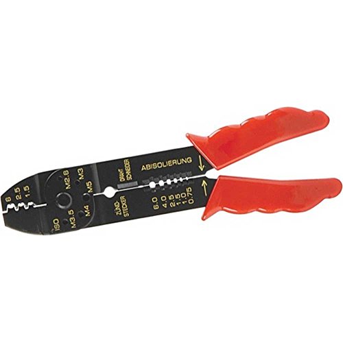 Preisvergleich Produktbild Herth+Buss Quetschverbinderzange Quetschverbinder schwarz / rot 90942041 Motorrad