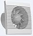 Produktbild Badlüfter Badventilator Ø 120mm 120 mm Lüfter Ventilator Deckenlüfter Wandlüfter Ventilator Einbaulüfter Bad Küche Kleinraum prim120s