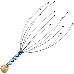 REFURBISHHOUSE Masajeador de cabeza cuero cabelludo (Los colores pueden variar)