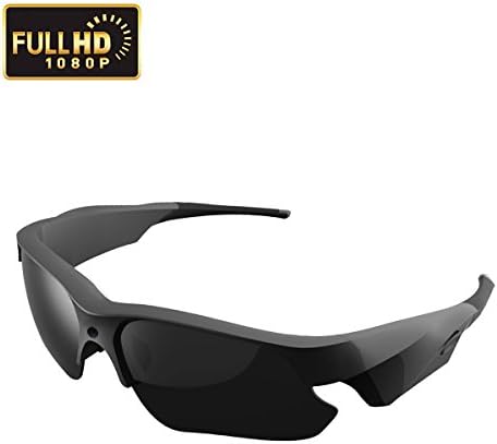 Sunglasses Camera, KAMRE Full HD 1080P Mini Video Camera with UV Protection Polarized Lens, A Perfect Gift